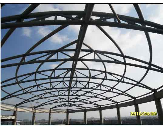 株洲中煤朔州宾馆管桁架工程